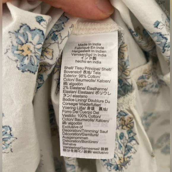 J. Crew Factory V Neck Ruffle Midi Dress - Picture 3 of 7